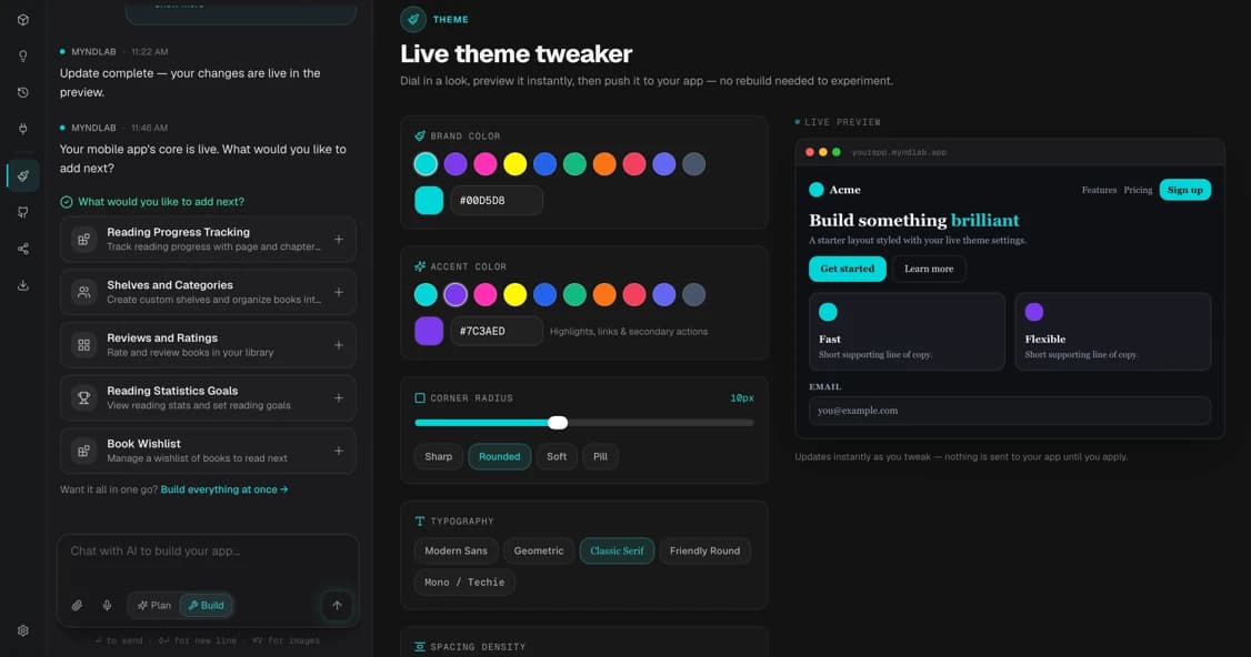 Live theme tweaker